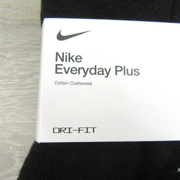 Nike Everyday Plus Cushion No Show Socks 6 Pack Mens Size 8-12 NEW - Picture 3 of 8